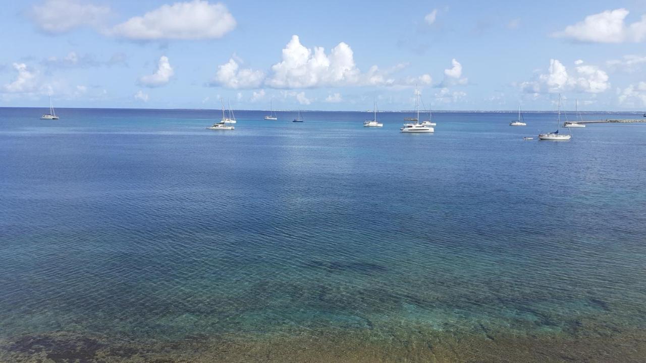 Superbe Studio Dolce Vita Vue Mer Plage Piscine Marigot  Exterior foto